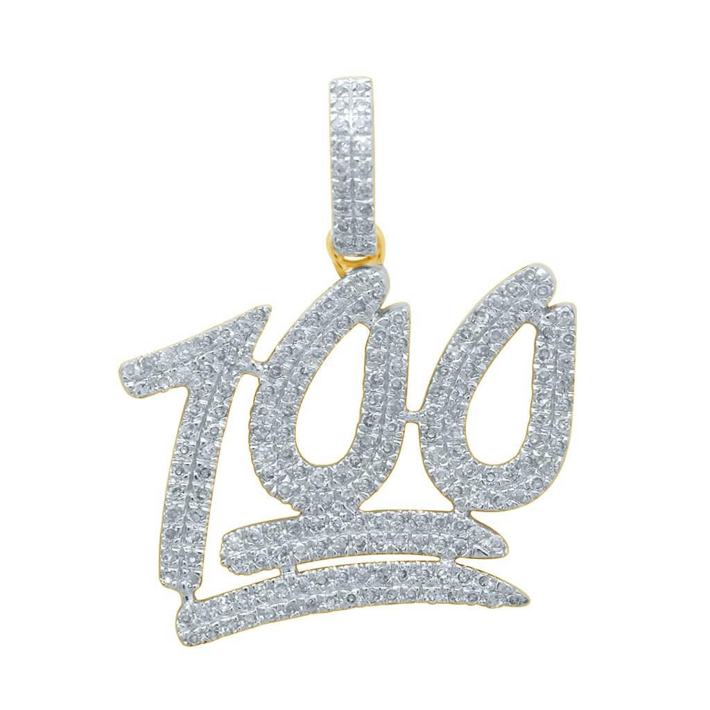 10K 0.31-0.44CT D-"100" CHARM - Johnny Dang & Co