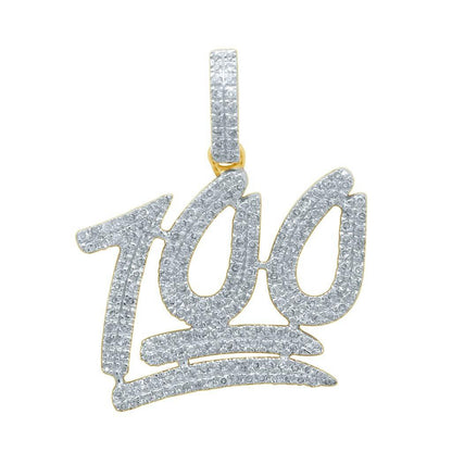 10K 0.31-0.44CT D-"100" CHARM - Johnny Dang & Co