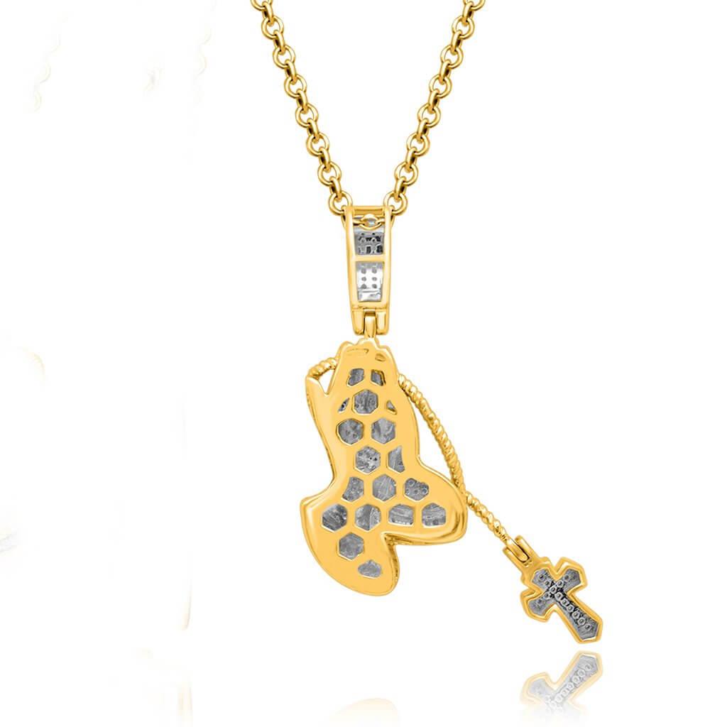 10K 0.27-0.31CT D-PRAYING HAND - Johnny Dang & Co