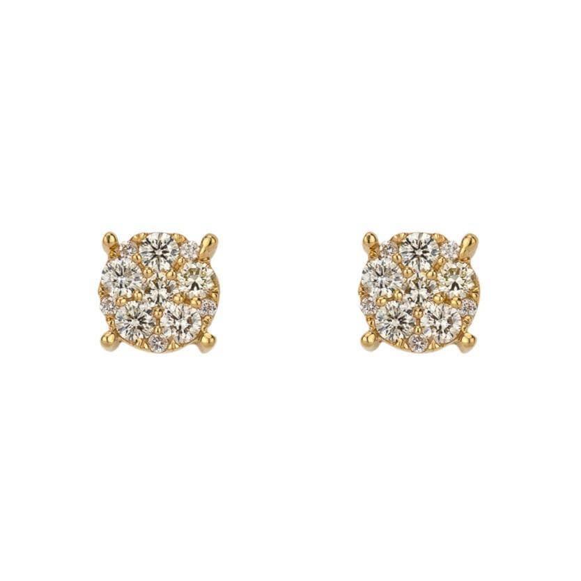 0.74CT Diamond Earrings - Johnny Dang & Co
