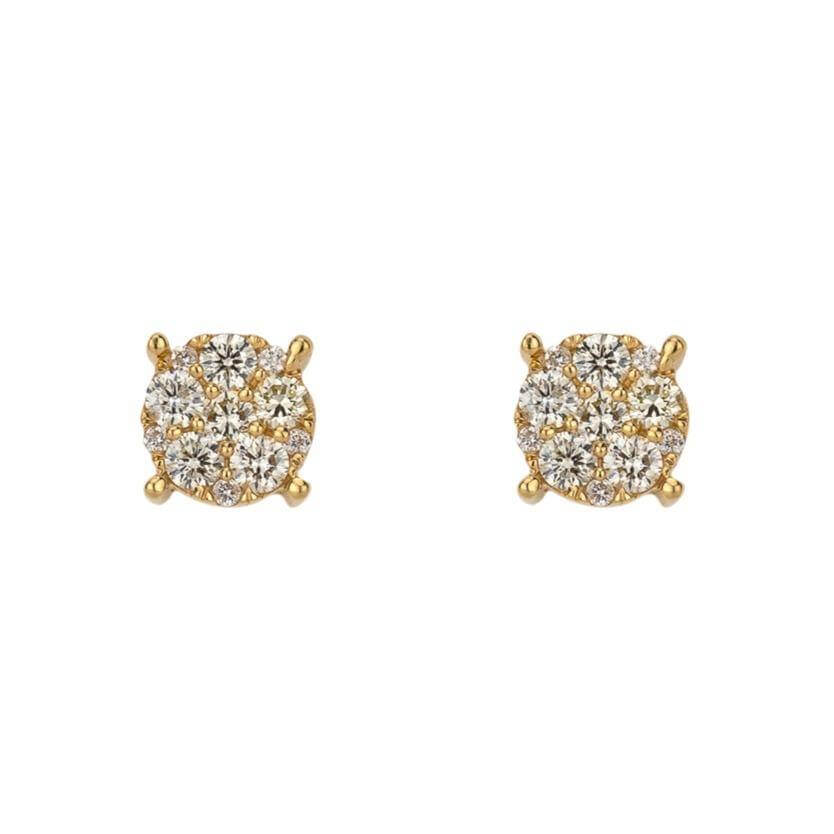 0.74CT Diamond Earrings - Johnny Dang & Co
