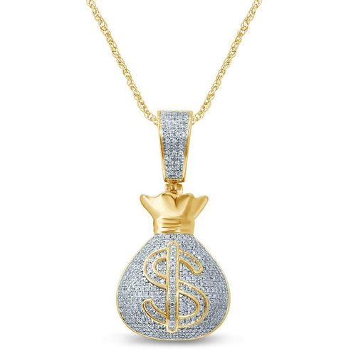 10K 0.90-0.94CT D-MONEY BAGS - Johnny Dang & Co