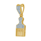 10K 0.13- 0.14CT D-COMB CHARM - Johnny Dang & Co