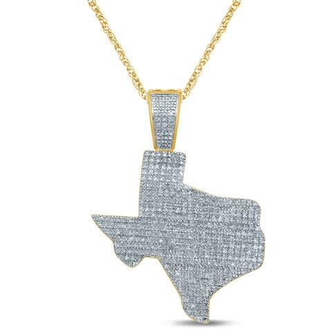 10K 0.61-0.67CT D-TEXAS MAP - Johnny Dang & Co