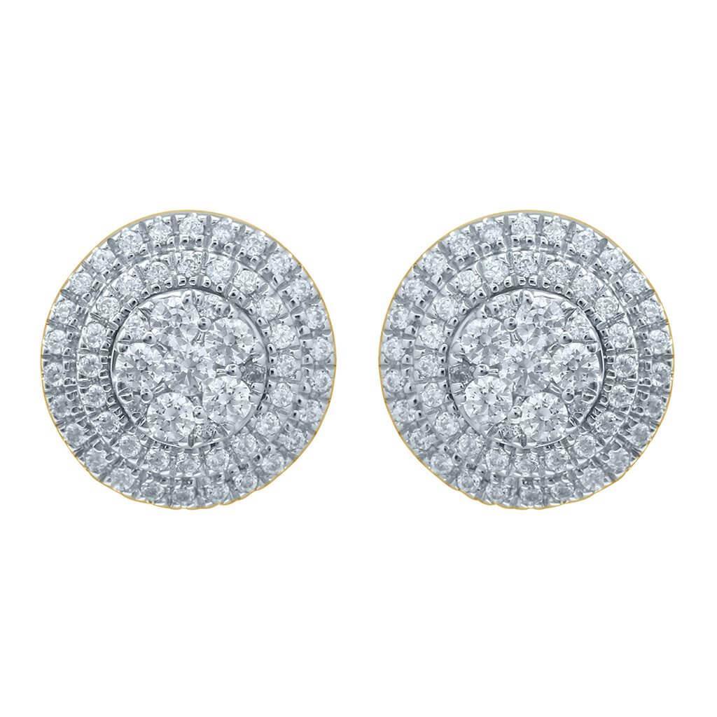 10K 0.47-0.55CT D-EARRINGS - Johnny Dang & Co