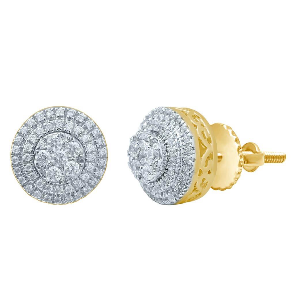 10K 0.47-0.55CT D-EARRINGS - Johnny Dang & Co