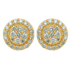 10K 0.72-0.78CT D-DARK EARRINGS - Johnny Dang & Co