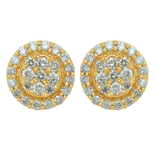 10K 0.72-0.78CT D-DARK EARRINGS - Johnny Dang & Co