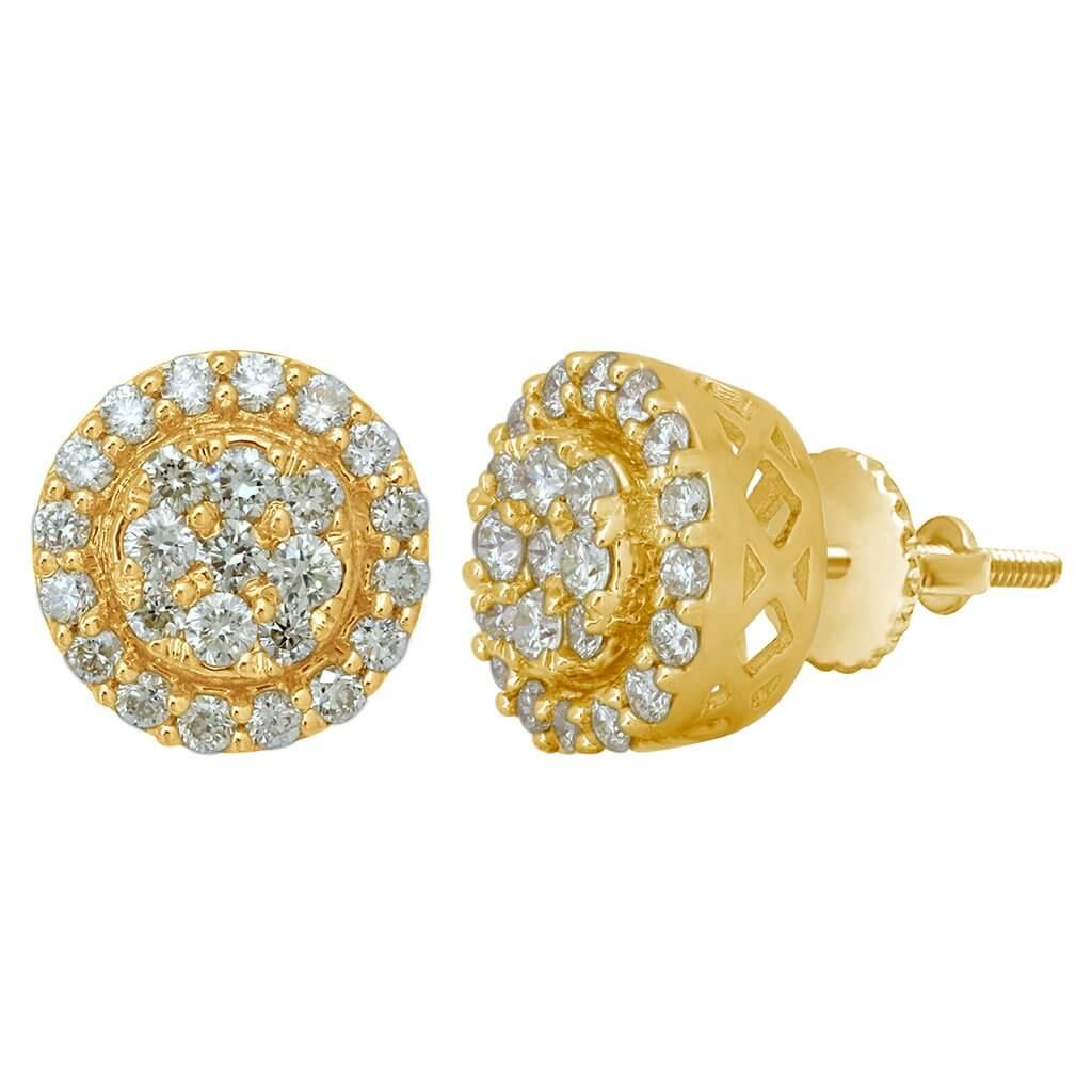 10K 0.72-0.78CT D-DARK EARRINGS - Johnny Dang & Co