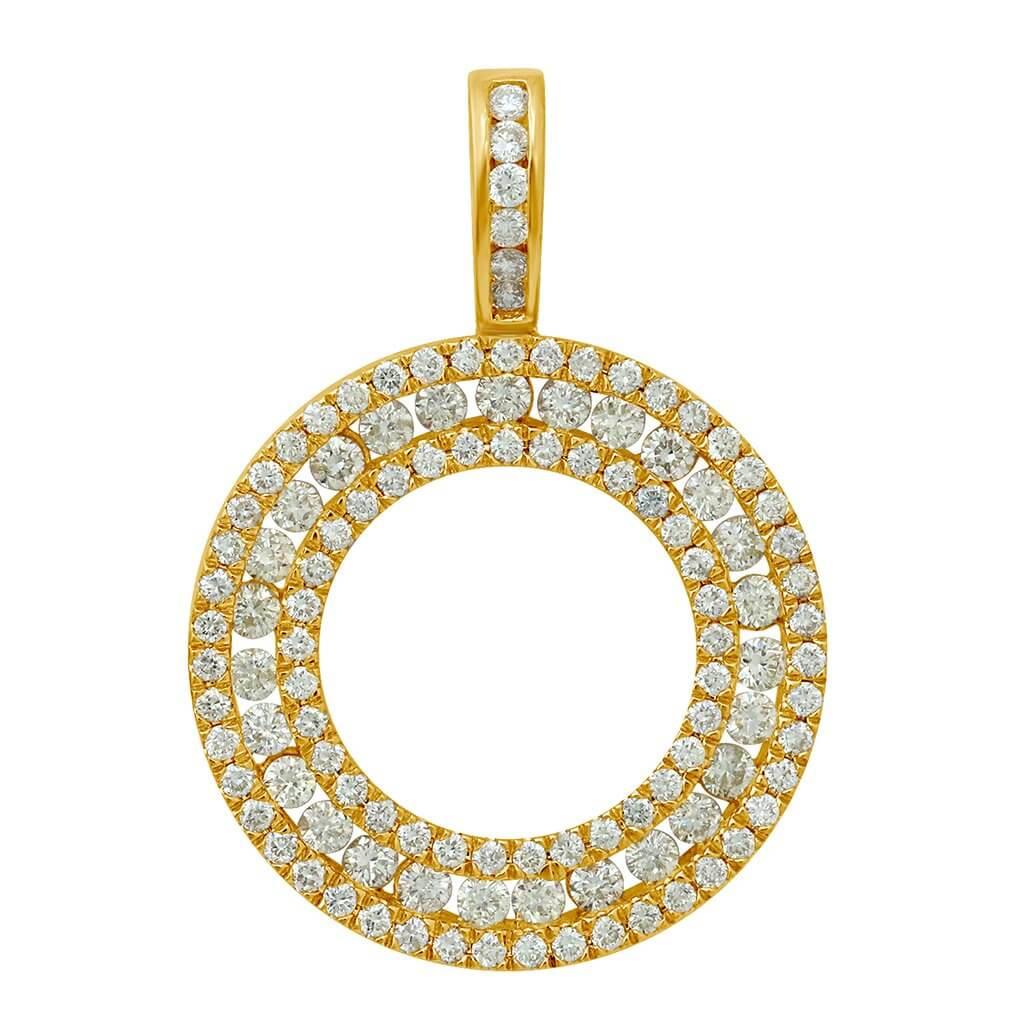 10K 2.30-2.38CT D-MEMORY PENDENT - Johnny Dang & Co