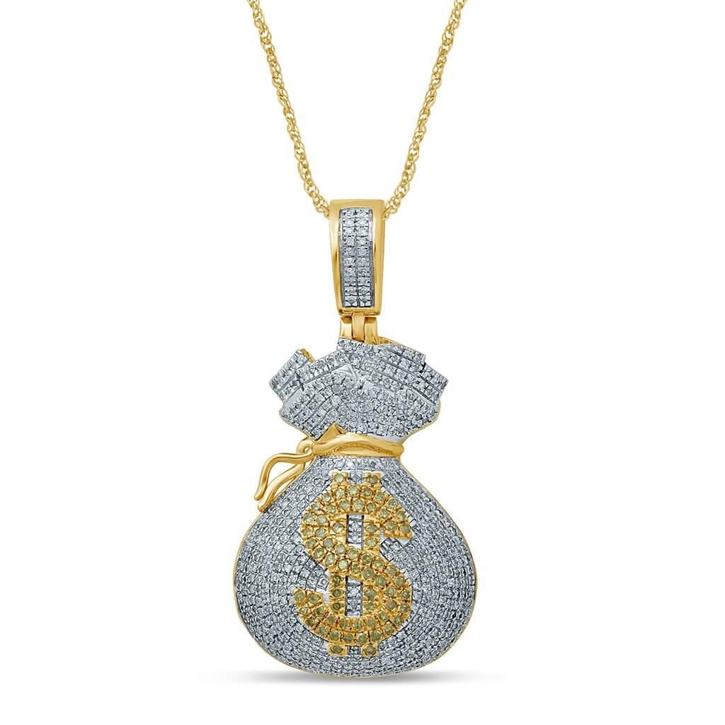 10K 1.00-1.08CT D-MONEY BAGS - Johnny Dang & Co