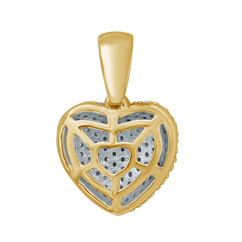 10K 0.31-0.38CT D-HEART CHARMS - Johnny Dang & Co