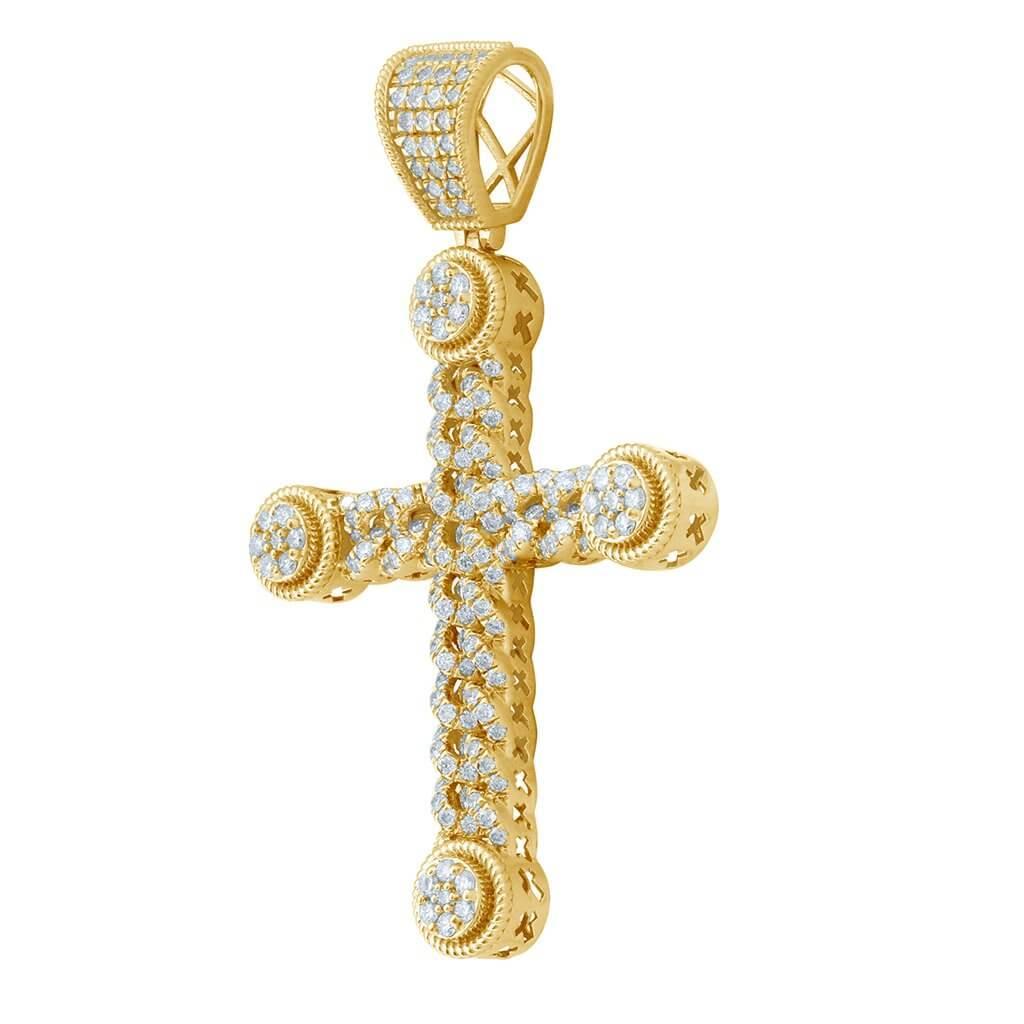 10K 2.59- 2.64CT D-DARK CROSS - Johnny Dang & Co