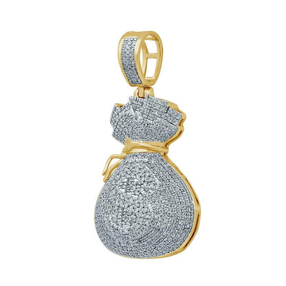 10K 0.97-1.05CT D-MONEY BAGS - Johnny Dang & Co