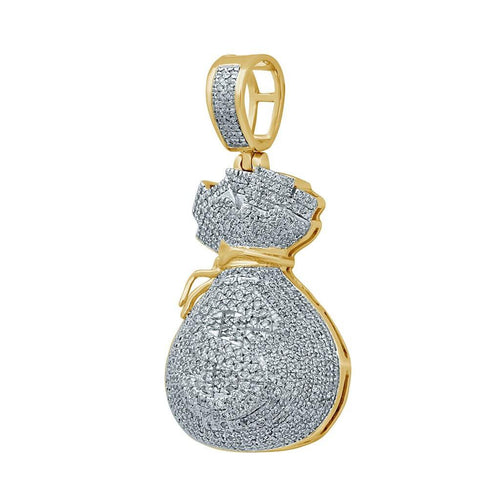 10K 0.97-1.05CT D-MONEY BAGS - Johnny Dang & Co