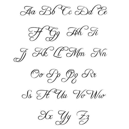 JDSP87247 - SCRIPT NAMEPLATE NECKLACE - Johnny Dang & Co