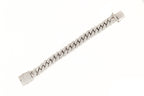 8mm White Gold Diamond Bracelet - Johnny Dang & Co