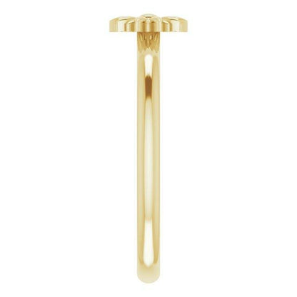 JDSP57700 - FLORAL RING - Johnny Dang & Co