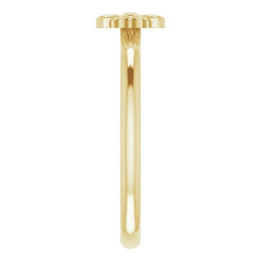 JDSP57700 - FLORAL RING - Johnny Dang & Co