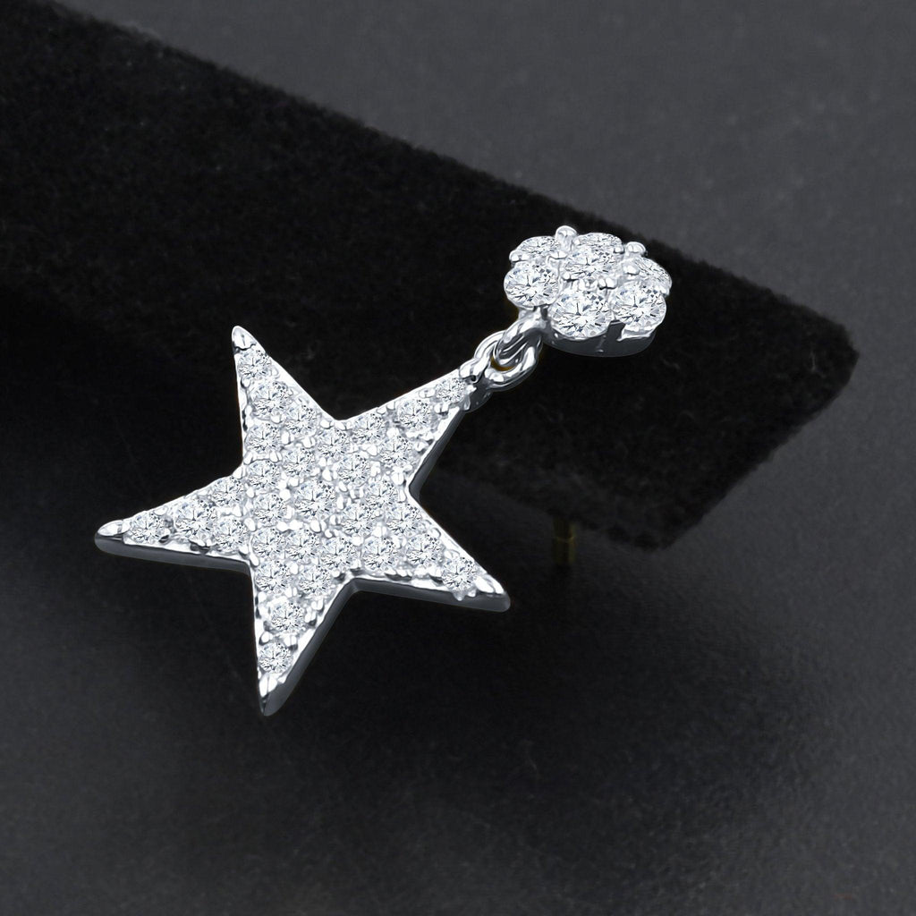 DAZZLING SILVER EARRINGS | BMW9214291 - Johnny Dang & Co