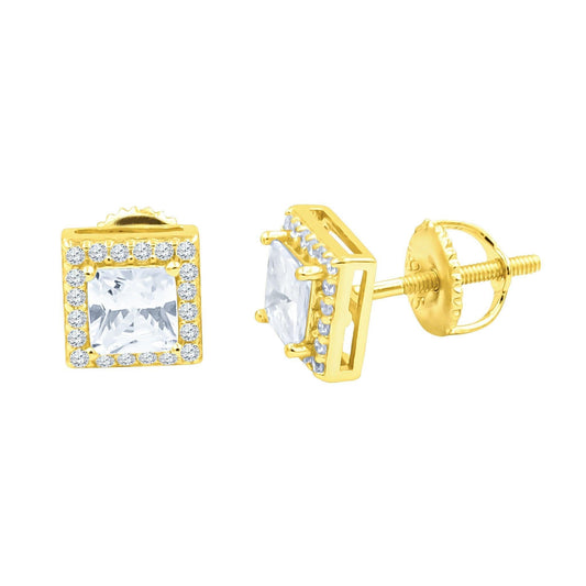 ESQUIRE SILVER EARRINGS I BMW9217442 - Johnny Dang & Co