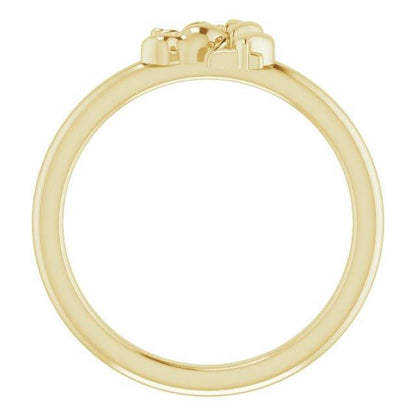 JDSP52352 - YOUTH UNICORN RING - Johnny Dang & Co