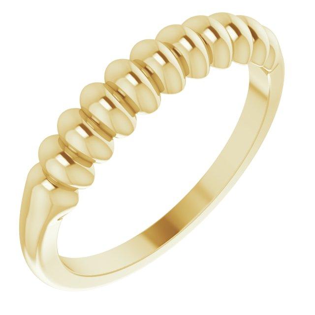 JDSP57741 - STACKABLE PUFFY RING - Johnny Dang & Co