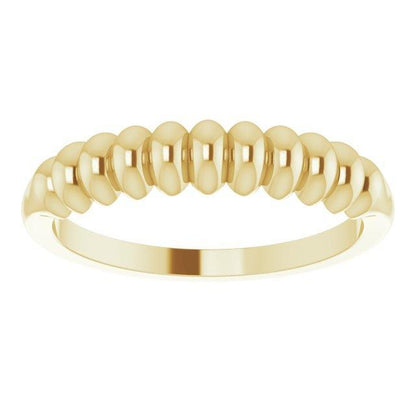 JDSP57741 - STACKABLE PUFFY RING - Johnny Dang & Co