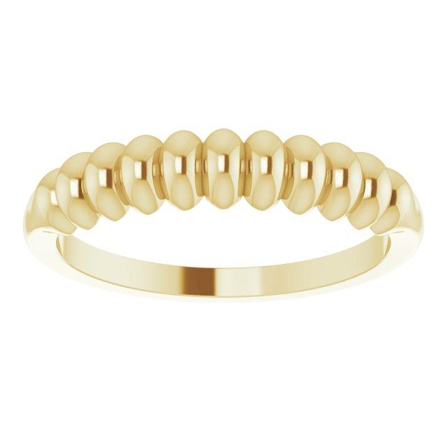 JDSP57741 - STACKABLE PUFFY RING - Johnny Dang & Co