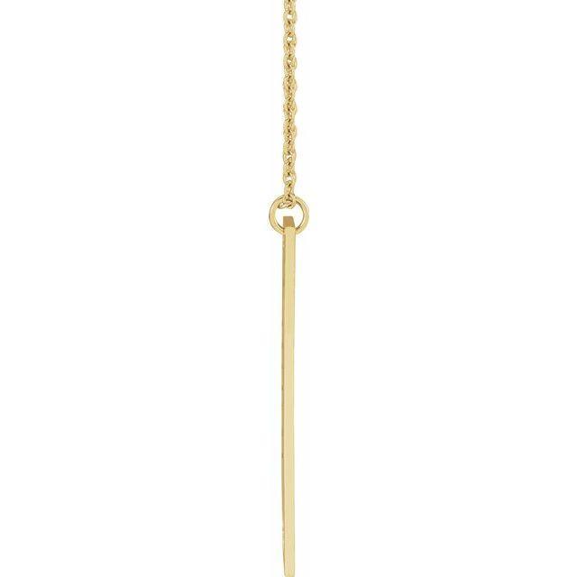 JDSP87762 - ENGRAVABLE BAR NECKLACE - Johnny Dang & Co