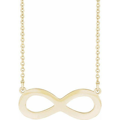 JDSP87689 - ENGRAVABLE INFINITY FAMILY NECKLACE - Johnny Dang & Co