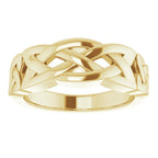 JDSP9904 - 14K Gold Celtic Ring - Johnny Dang & Co