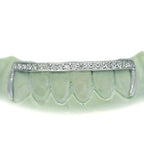 18k Bottom FL Diamond Grillz - Johnny Dang & Co
