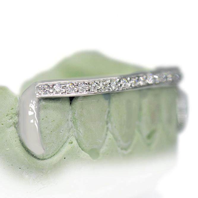 10k Bottom FL Diamond Grillz - Johnny Dang & Co