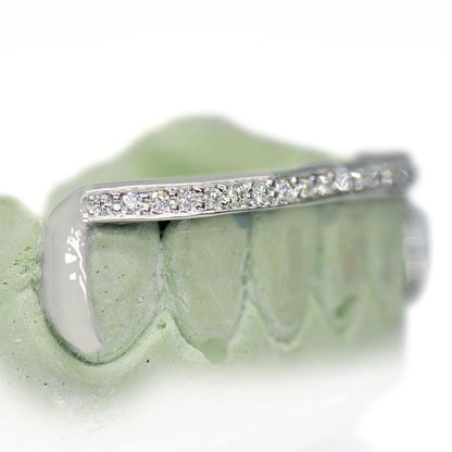 10k Bottom FL Diamond Grillz - Johnny Dang & Co
