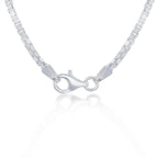 22 Inch Sterling Silver 1.8mm Box Chain - Silver Plated - Johnny Dang & Co