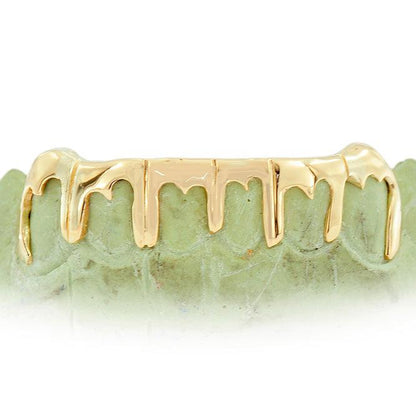 6 Piece Dripping Gold Grill - C101A - Johnny Dang & Co