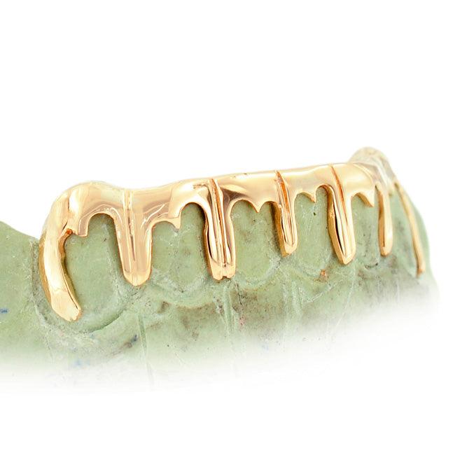 6 Piece Dripping Gold Grill - C101A - Johnny Dang & Co