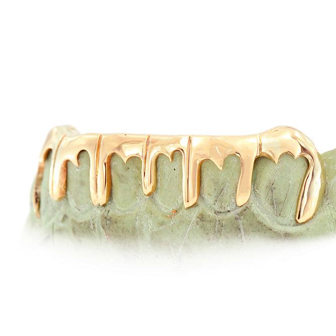 6 Piece Dripping Gold Grill - C101A - Johnny Dang & Co
