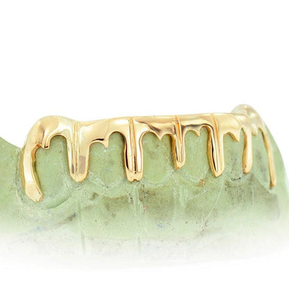 6 Piece Dripping Gold Grill - C101A - Johnny Dang & Co