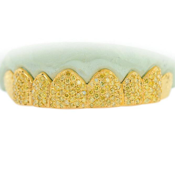 C108C-2 CUSTOM 8 TEETH DIAMOND GRILL - Johnny Dang & Co