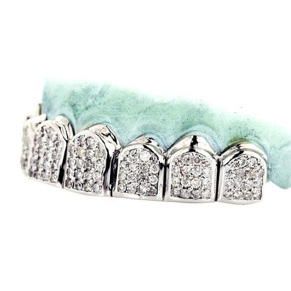 JDTK-C1532-1 -Prong Block Set 8 Teeth Grillz - Johnny Dang & Co