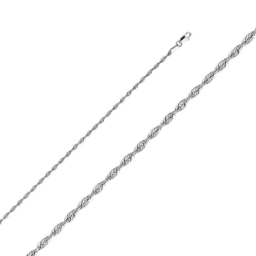 2.5mm Solid rope Chain