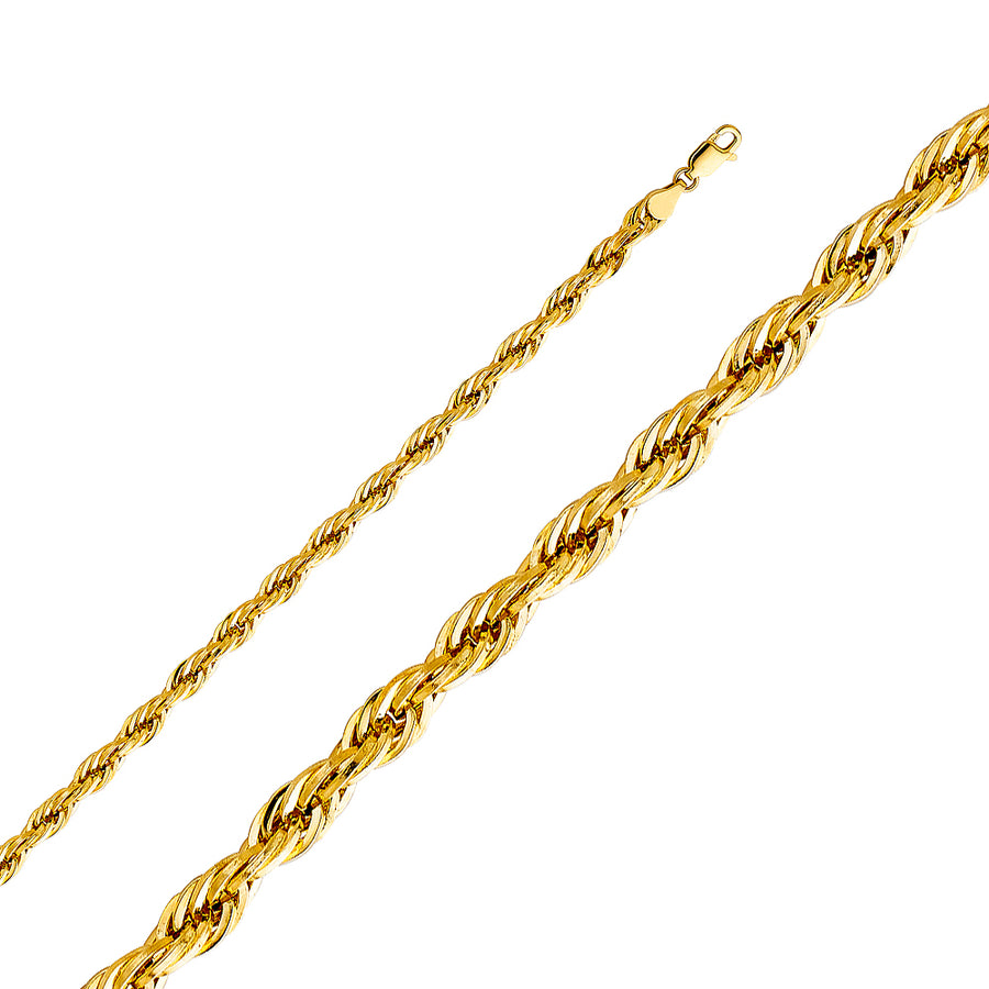 5mm Silky Hallow Rope Chain
