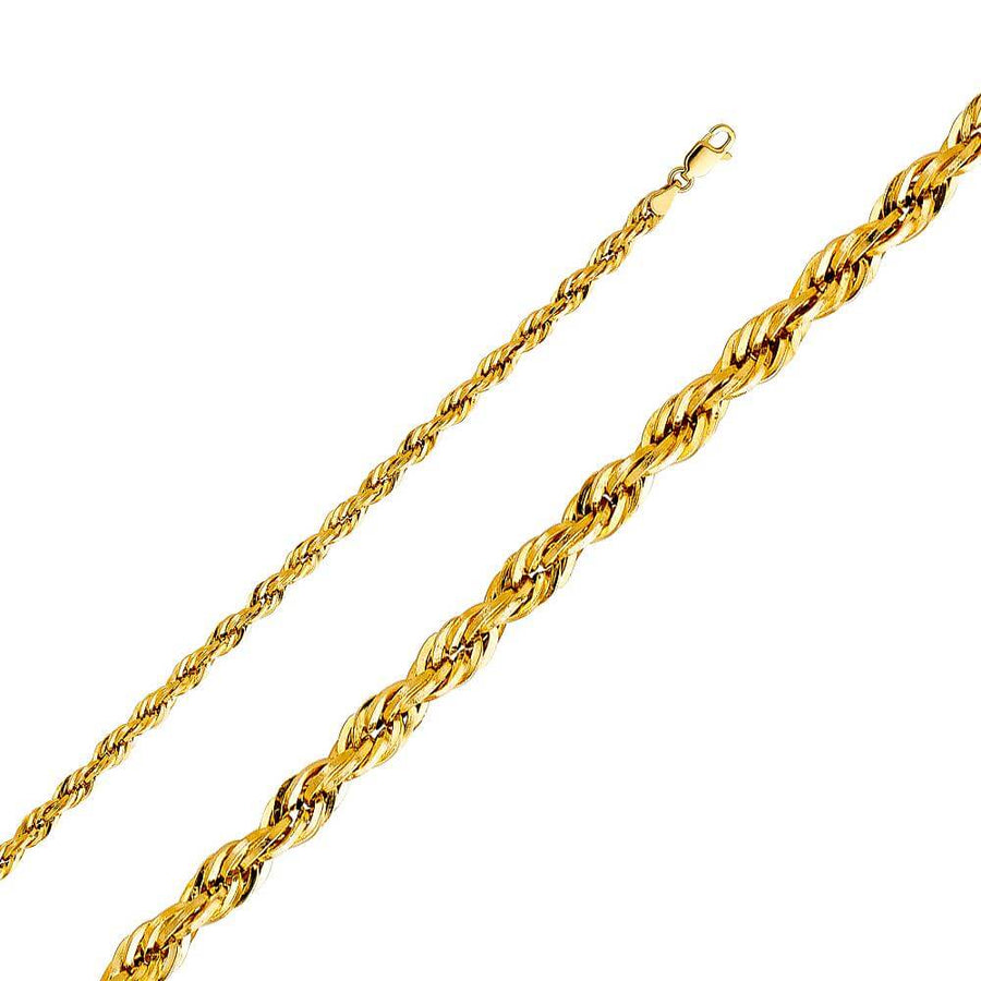4mm Silky Hallow Rope Chain