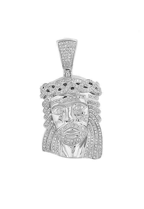 10KW 1.35CTW DIAMOND JESUS HEAD [POLISHED] - Johnny Dang & Co