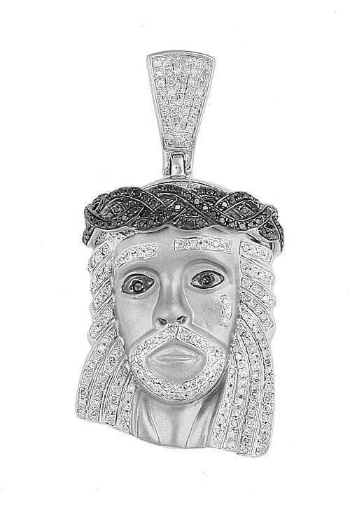 10KW 1.35CTW BKD+WD JESUS HEAD - Johnny Dang & Co