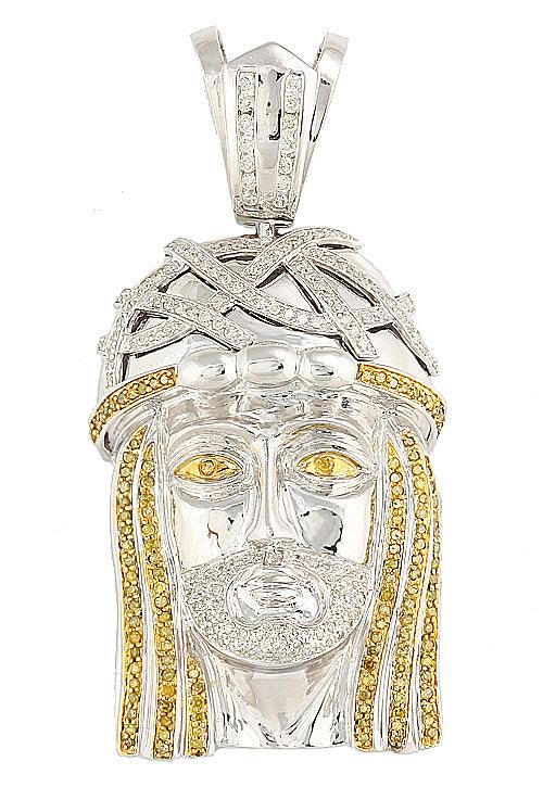 10KW 2.50CTW YD+WD JESUS HEAD - Johnny Dang & Co
