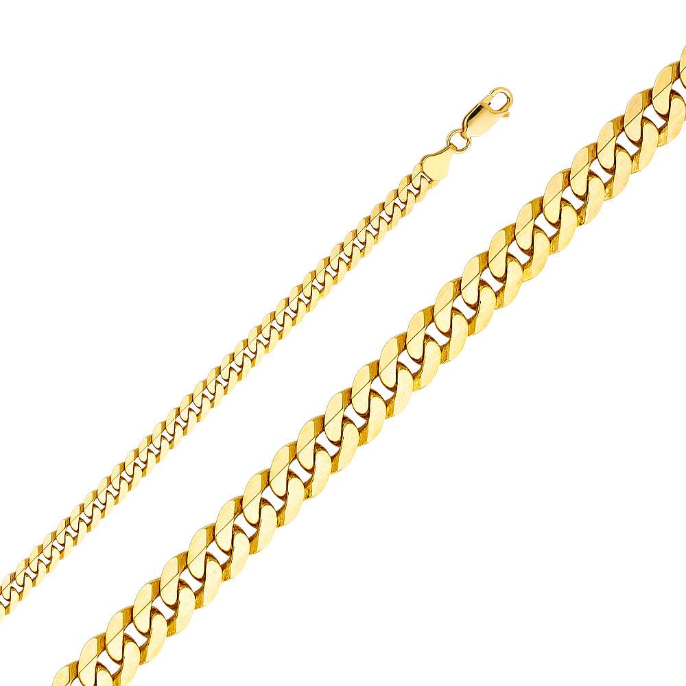 6.3mm Flat Bevelled Cuban Chain - Johnny Dang & Co