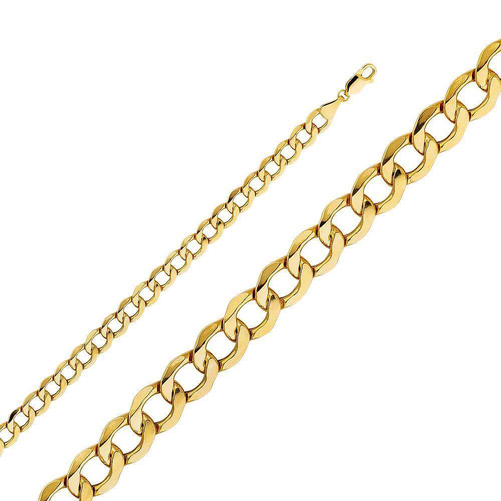 6.7mm Hallow Cuban Chain – Johnny Dang & Co